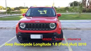 VENDIDO Jeep Renegade Longitude 1.8 Flex Aut 2016