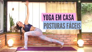 Yoga: posturas fáceis para iniciantes (prática completa)