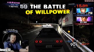 [Initial D Arcade Stage 6 AA] - The Battle of Willpower Against a SUPRA !!!!