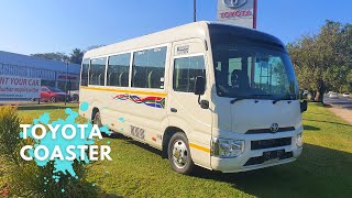 2022 Toyota Coaster 4.0L  22 seater Bus Quick Review