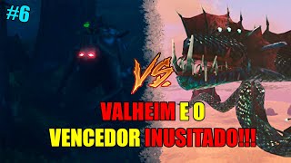 A SERPENTE MARINHA de valheim VS ANÕES CINZENTOS | Coletando os ingredientes para o escudo raro!