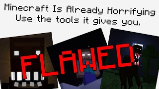 Minecraft Horror Mods : A Commentary