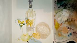 My Video #15 Still Life!  Wine's Art!