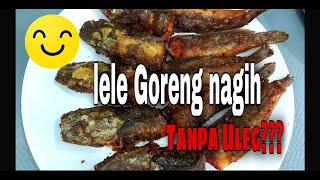 LELE GORENG NAGIH TANPA BUMBU ULEG