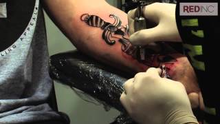 Sam Child's Tattoo Time Lapse - RedInc Tattoo and Body Piercing - ClickPlay Productions