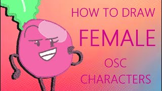 How to Draw Female Object Show Characters