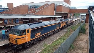 GBRF 69003 And 66788 Run Light Past Stevenage