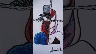 Spider-Man drawing four style #spiderman #spiderverse #art #cool#drawing #draw