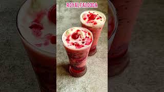 Royal Falooda ||  how to make  perfect healthy falooda #rose syrup  # shorts # trending