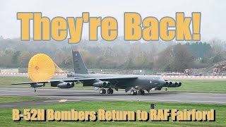 USAF B-52H bombers deploy to UK to deter Putin - Stunning Pictures