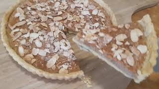 Tarte amandine très facile avec 100 g d'amandes