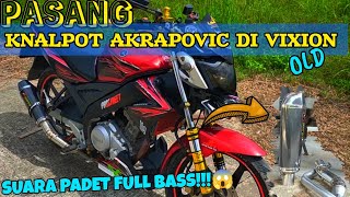 VIXION MODIF HARIAN‼️ KNALPOT BARU DRAKA 2024 FULL BASS