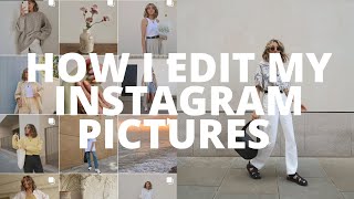 How I Edit my Instagram Photos | Super easy!!