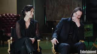 Keanu Reeves & Carrie-Anne Moss break down what defined 'The Matrix' (12/21) @entertainmentweekly