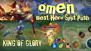 Lao Fu Zi / Omen Best Hero Split Push | King of Glory | Arena of Valor - Honor of Kings