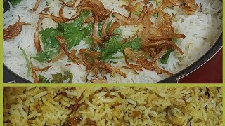 Mushroom dum biriyani recipe