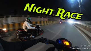 2024 Apache RTR 160 4V Ride Review || Unleashing Thrill in the night 😊