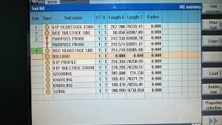 Sinumerik 840D sl: how to set tool location with different tool name defined on the tool list