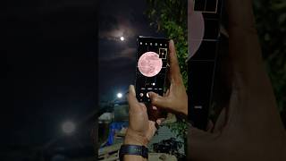 Galaxy S23 Ultra 100x Moon Zoom Test 😱 INCREDIBLE ZOOM #Shorts #viral