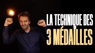 La technique des 3 médailles pour atteindre ses objectifs et muscler sa motivation.