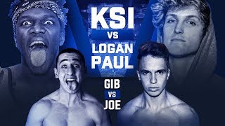 KSI VS LOGAN PAUL BOXING MATCH!!! (Fighting On The Undercard)