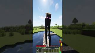 Minecraft: I Saved MUTANT Enderman #Shorts