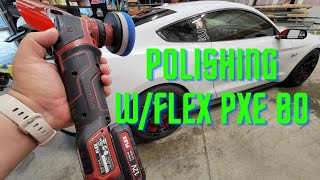 Polishing with the Flex PXE 80 Polisher | Junction Auto Salon | Detailing in Real Time Series