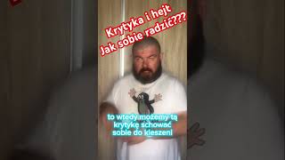 Krytyka i hejt Jak sobie radzić???