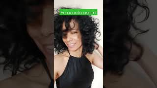 Cabelo cacheado de manhã #cabelo #cacheado #eusouassim