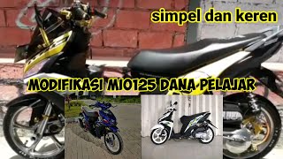 Kumpulan modifikasi motor Mio125 keren dan terbaru 2023