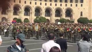 военный оркестр - Армения,Ереван 2016 (Парад к 25-летию независимости Армении)