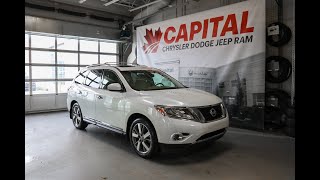 2015 Nissan Pathfinder Platinum AWD | Navigation | Sun/Moonroof | Power Liftgate | Capital Jeep