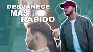 Como Hacer Un Desvanecido Mas Rápido *SIN USAR CLIPS*  💈✂️🔥