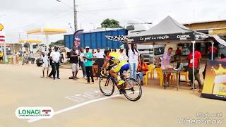 Tour cycliste de Côte d'ivoire 2017 avec la LONACI 3ème étape Assékro-Béoumi