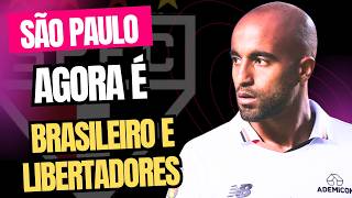 "CRUCIAL O SÃO PAULO no Brasileiro e Libertadores" Não pode perde no Brasileiro.