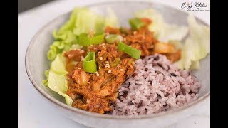 How to cook purple rice ( purple rice ချက်ကြရအောင် )