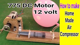 how to make air compressor at home | how to make compressor at home