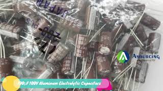 EKMQ101ELL101M 100µF 100V Nippon Chemi-Con Aluminum Electrolytic Capacitors