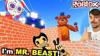 Bendy PLAYS THE MR. BEAST GAME! (BATIM Roblox)