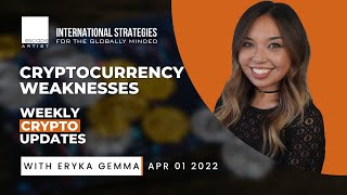 Cryptocurrency weaknesses - Weekly Crypto Updates with Eryka Gemma! April 01 2022