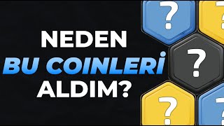 Cüzdanıma Eklediğim 3 KRİPTO PARA | Neden Bu Coinleri Aldım? En İyi Altcoin Önerileri