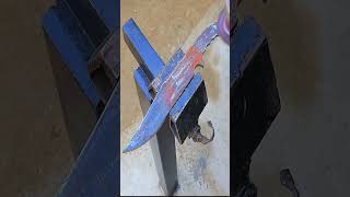 Knife Making - Bowie Knife Part 1 #shorts