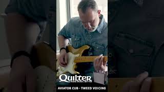 Quilter Labs |  Aviator Cub: Tweed Voicing #SHORTS #amplifiers #guitar #quilterlabs