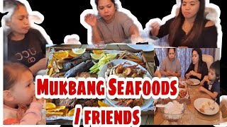 Mukbang Seafoods/friends na may secreto pampasexy