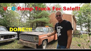 Vice grip garage ramp truck for sale!