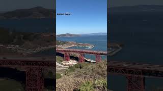 California Road Trip | Golden Gate Bridge #shorts