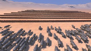 Can 9 Lines Spartans Stop 6000 Rhinos? - Ultimate Epic Battle Simulator