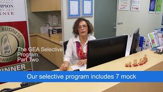 GEA's Selective / Scholarship Preparation course - Mock Tests