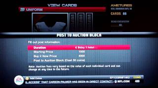 Madden NFL 11 Auction Sale #4