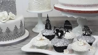 How to Use Edible Flakes on Cakes | Global Sugar Art